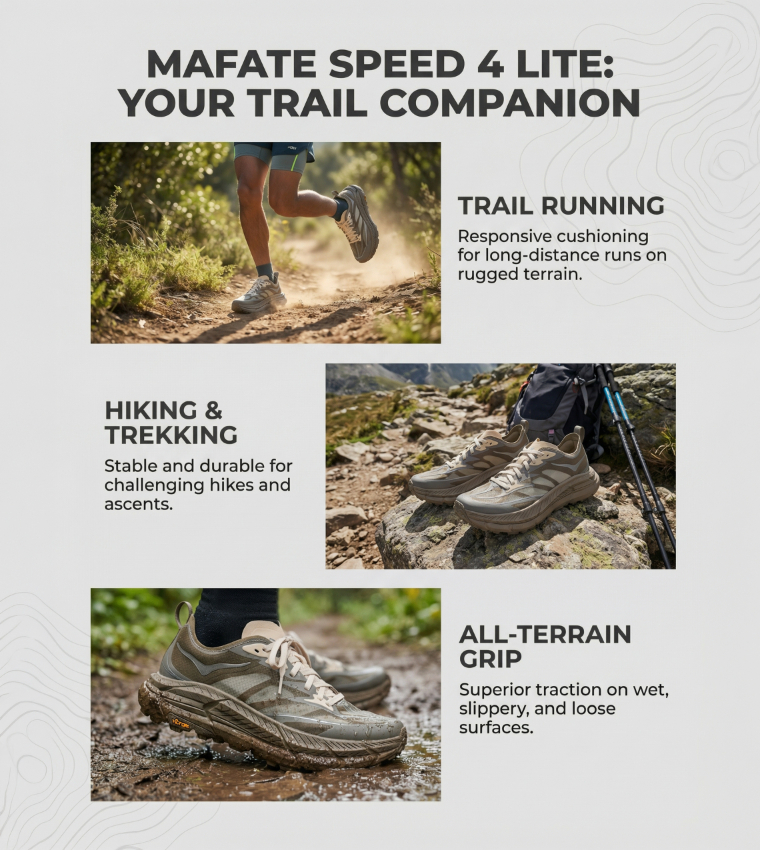 MAFATE SPEED 4 LITE Textured Running Shoes