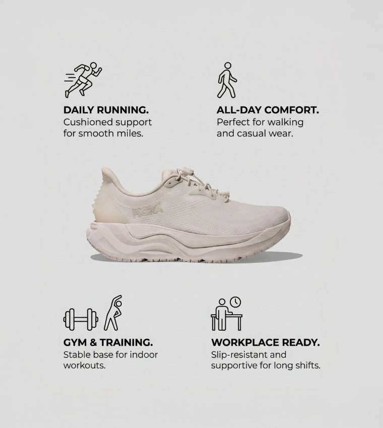 ARAHI SR Textured Running Shoes