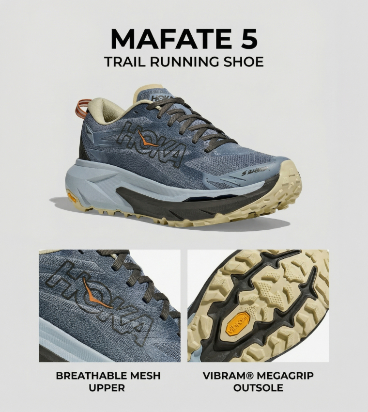 MAFATE 5 Patterned Running Shoes