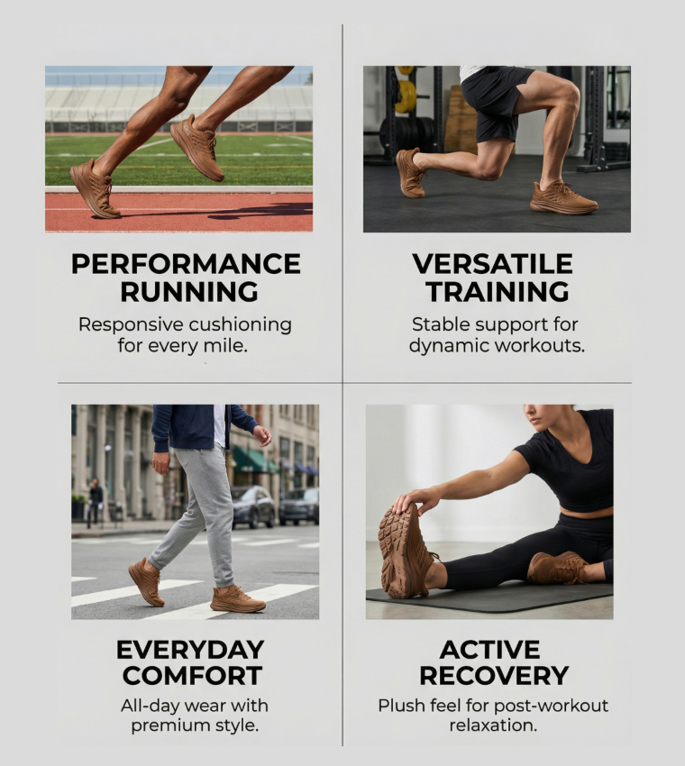 MACH X CAGED Patterned Running Shoes