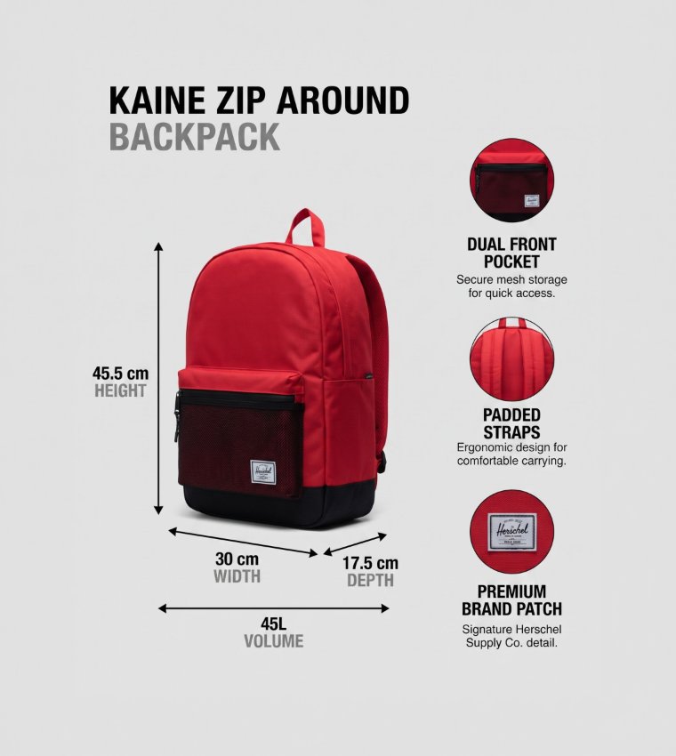 Kaine Zip Around Backpack