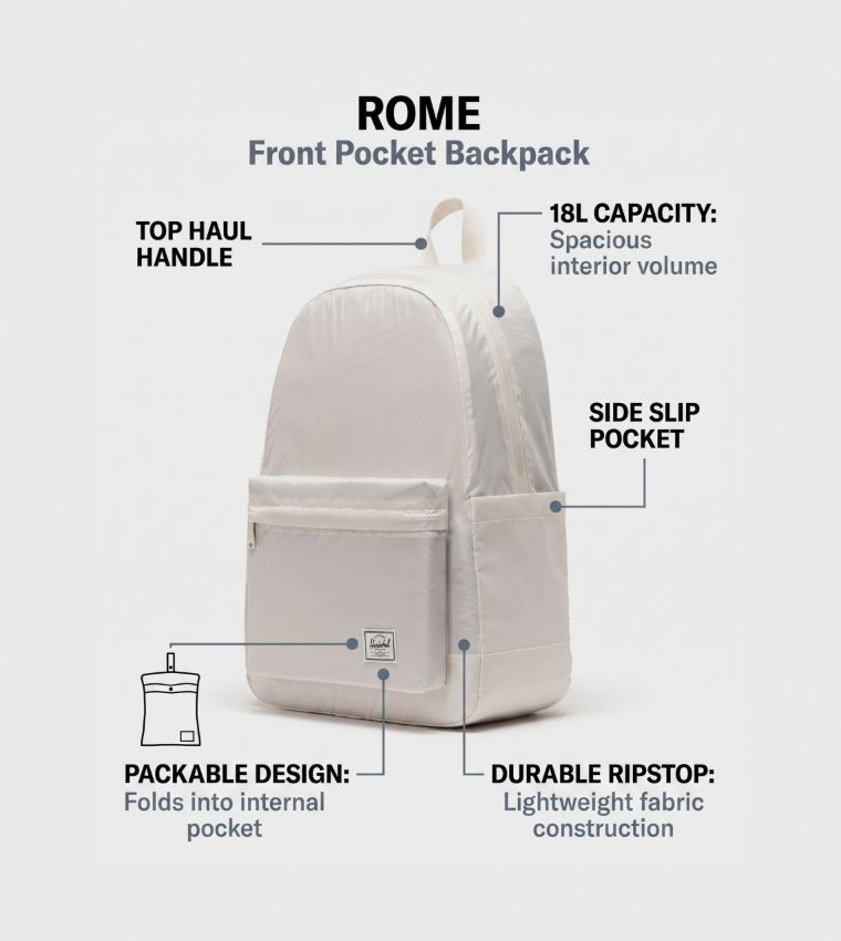 Herschel  Backpacks - Beige 