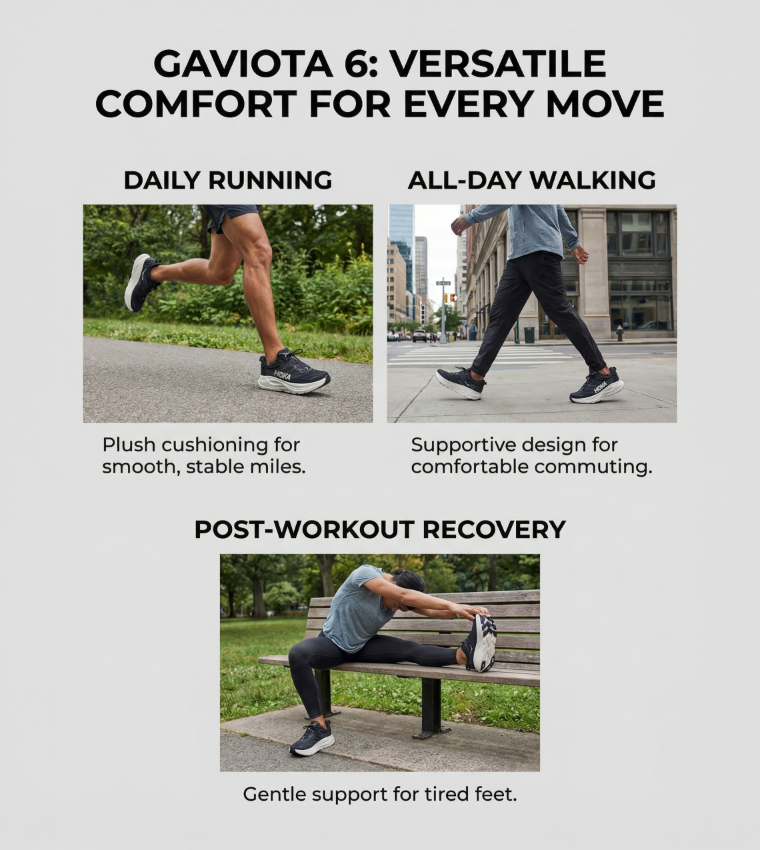 GAVIOTA 6 Textured Running Shoes