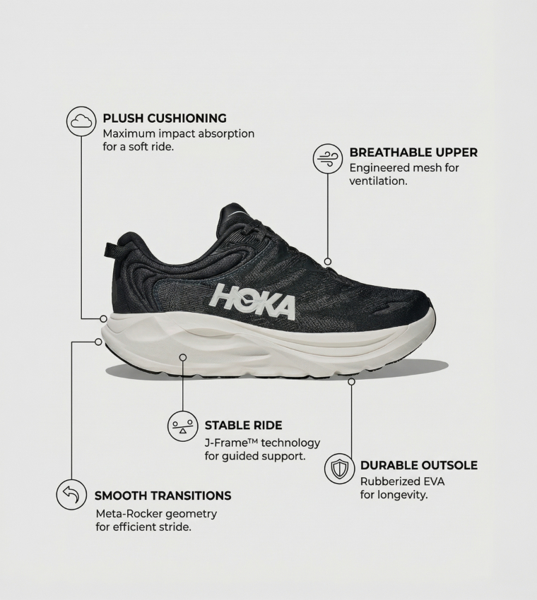 GAVIOTA 6 Textured Running Shoes