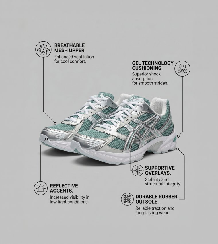 GEL-1130 Color Block Running Shoes