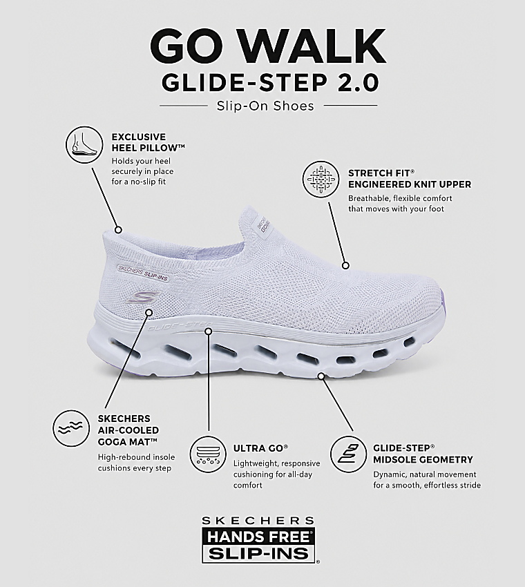 GO WALK GLIDE-STEP 2.0 Slip-On Shoes