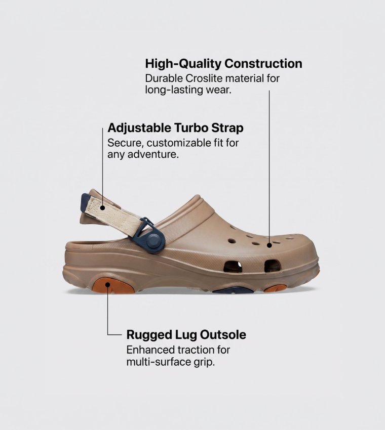 Crocs  Flip flops and Slides - Brown clogs