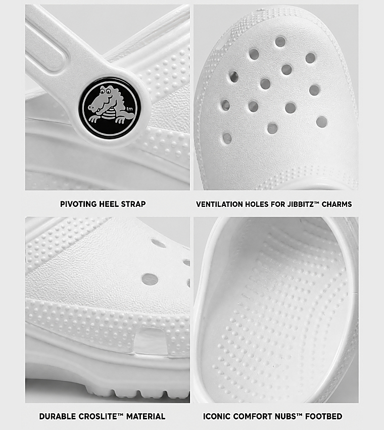 Crocs  Clogs - White clogs