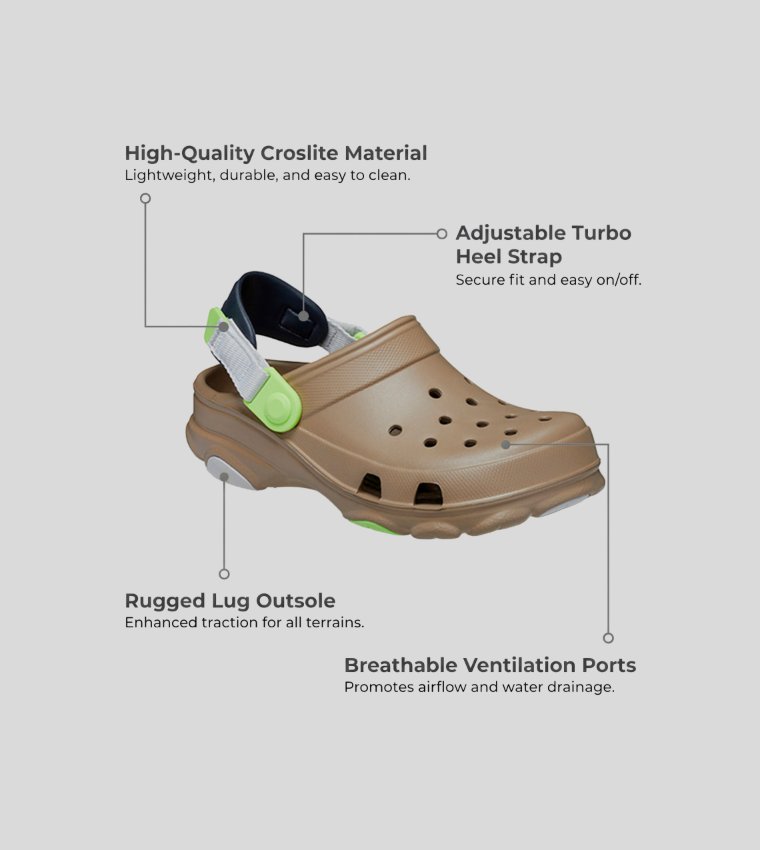 Crocs  Clogs - Brown clogs