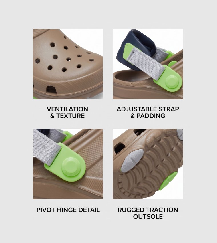 Crocs  Clogs - Brown clogs