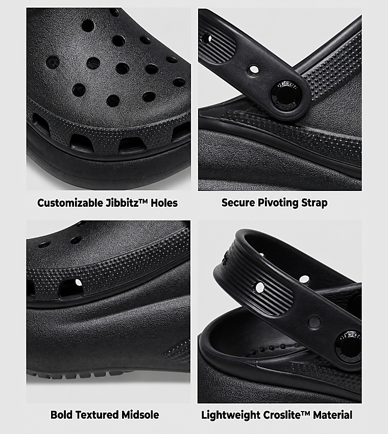 Crocs  Clogs - Black clogs
