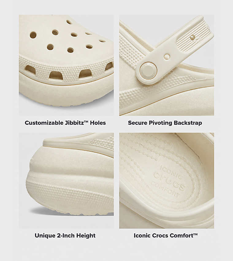 Crocs  Clogs - Beige clogs