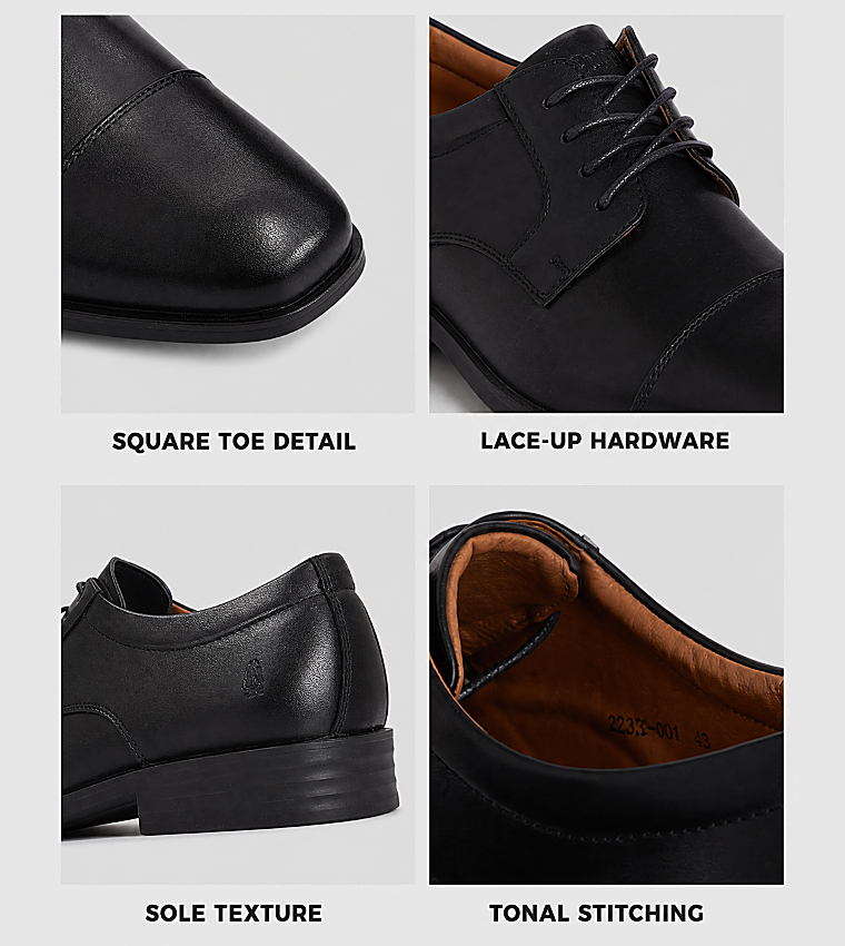 FLORENT SquareToe Derby Shoes