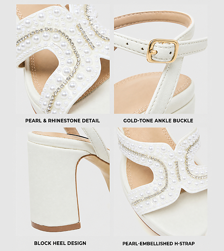 Ankle Strap Block Heel Sandals