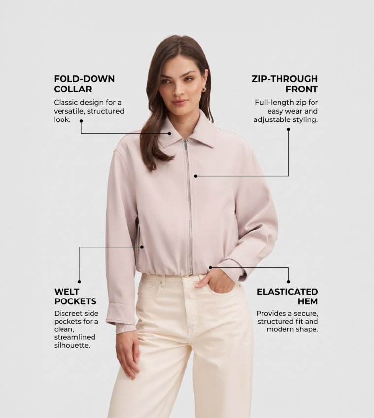 FN ALEXIA Top Collar Jacket