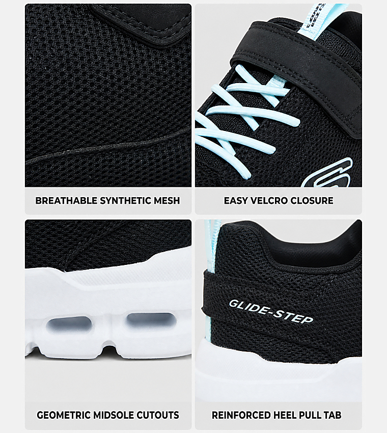 GLIDE-STEP FLOW Velcro Closure Sneakers