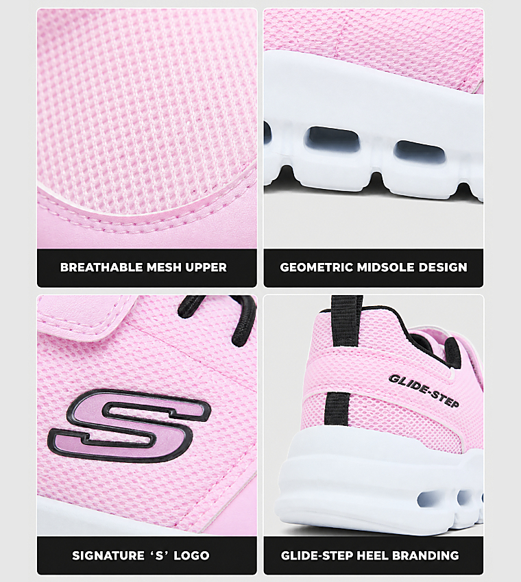 GLIDE-STEP FLOW Velcro Closure Sneakers