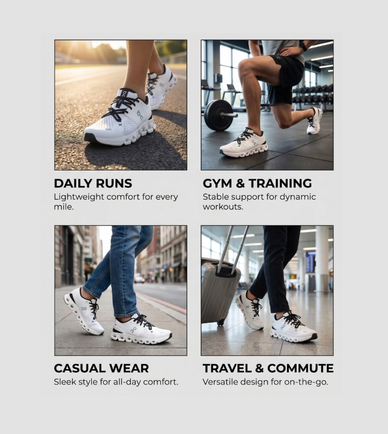Cloud X 4 Textured Running Shoes