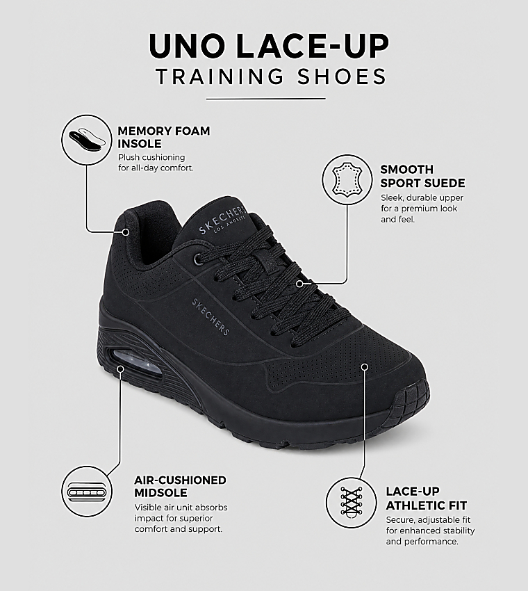Uno Lace-Up Training Shoes