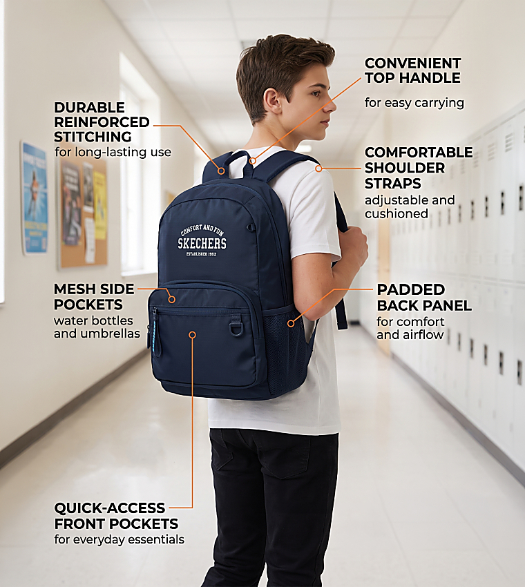 Skechers  Backpacks - Navy Backpacks
