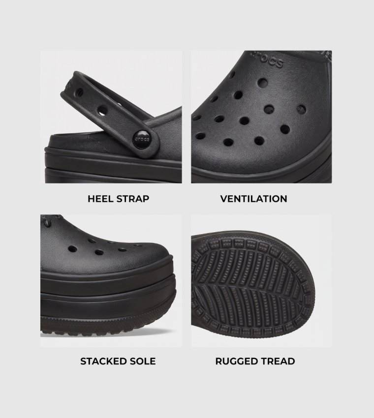 Classic Stacked Clog
