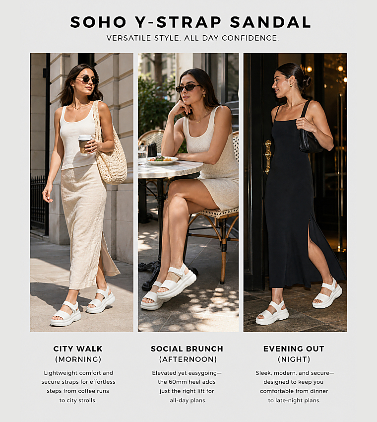 Soho Y Strap Sandal