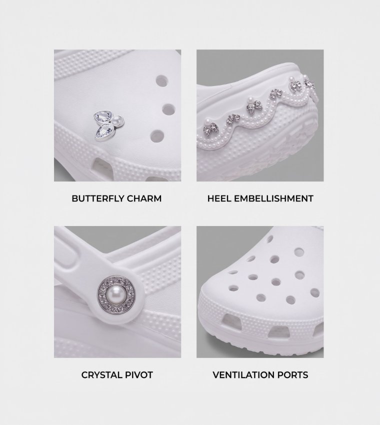 Crocs  Clogs - White 