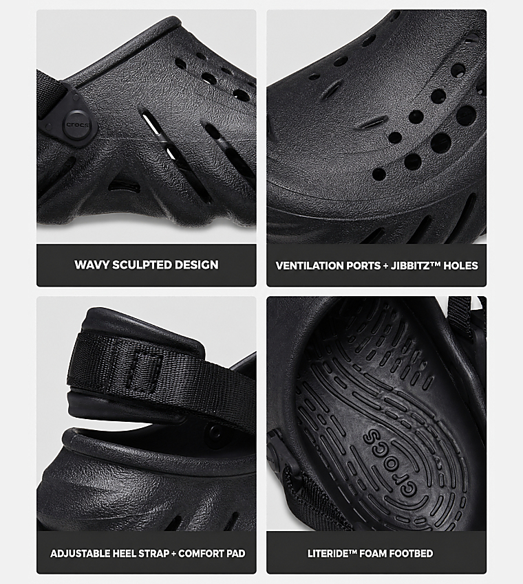 Crocs  Clogs - Black 