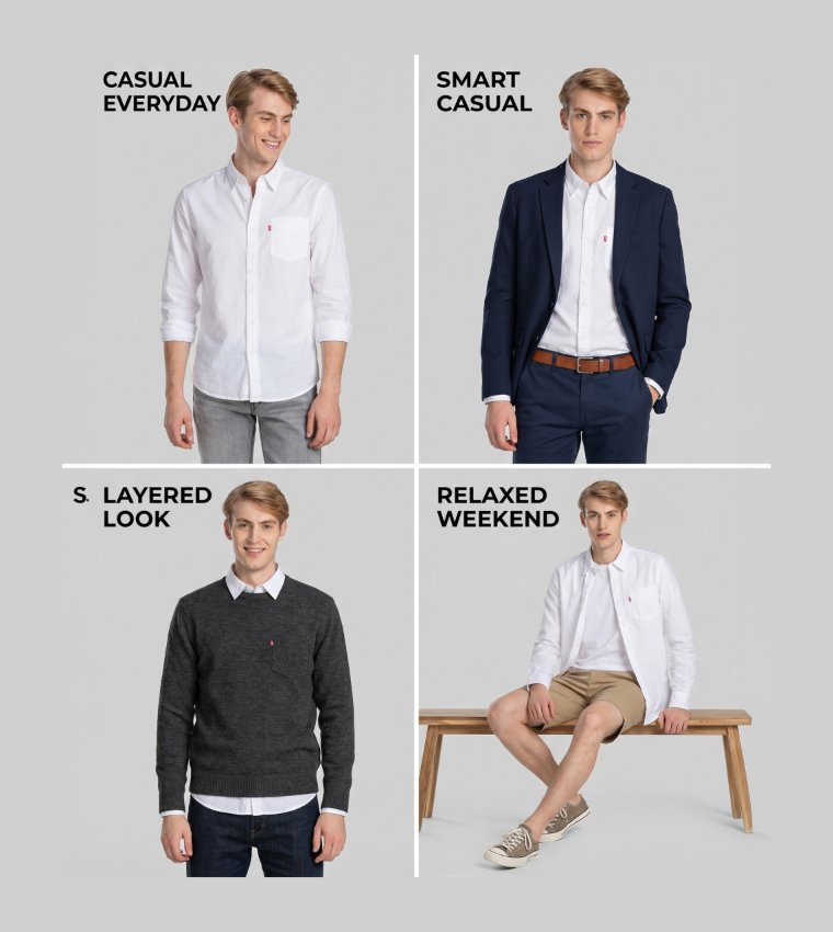 Pocket Detail Standard Fit Shirt