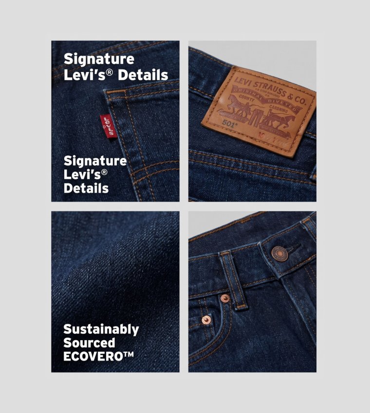 Levi's  Boyfriend jeans - DARK INDIGO Boyfriend jeans
