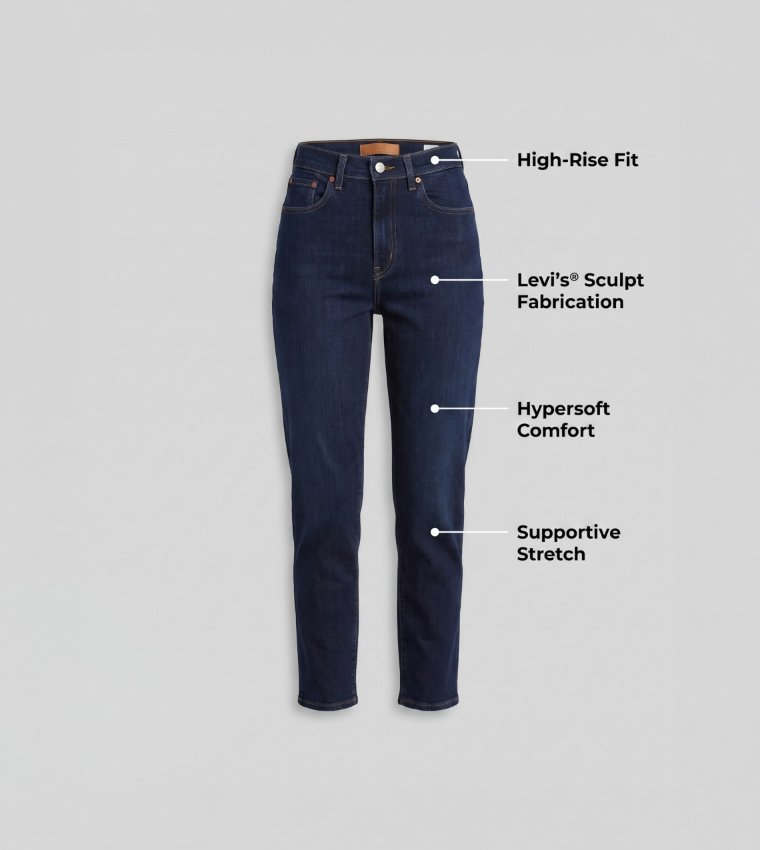 Levi's  Boyfriend jeans - DARK INDIGO Boyfriend jeans
