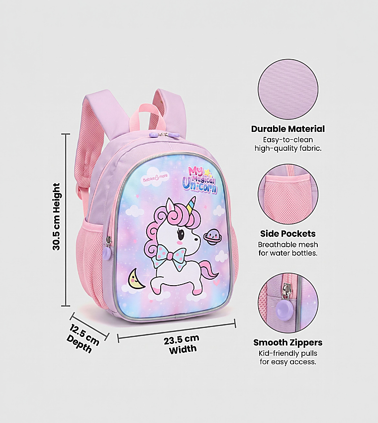 BABIES & MORE  Backpacks - Purple Backpacks