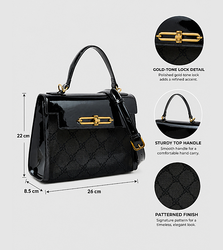 ناين وست  حقائب يد - أسود Handheld Bags