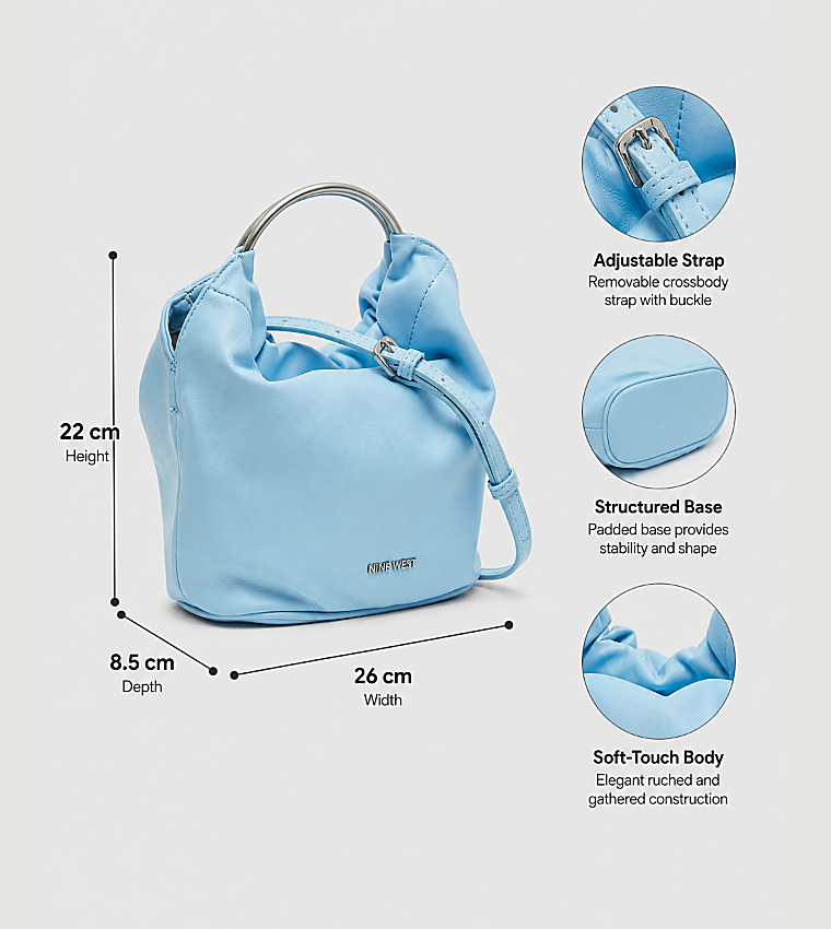 ناين وست  حقائب يد - أزرق Handheld Bags