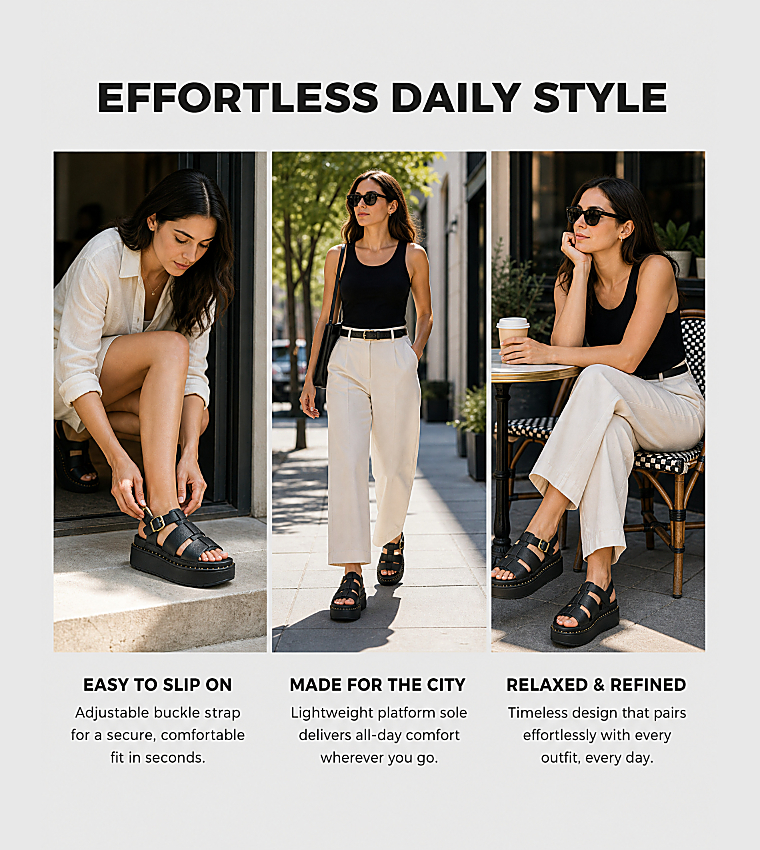 FitFlop  Platforms - BLACK Platforms