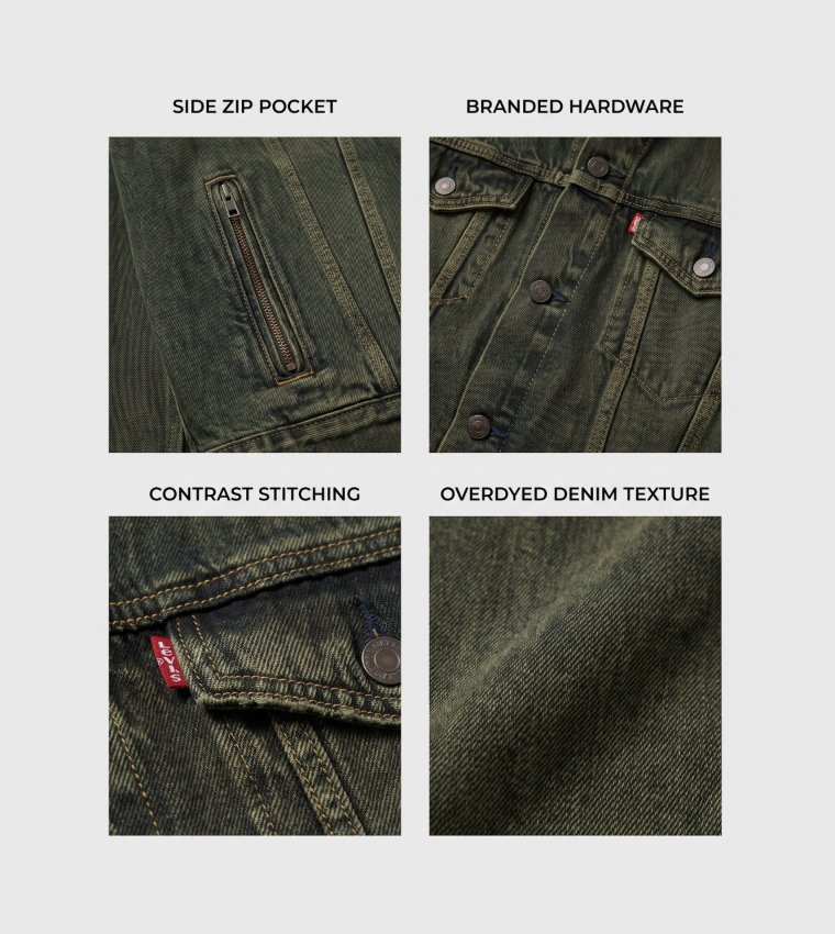 Long Sleeves Type 3 Trucker Denim Jacket
