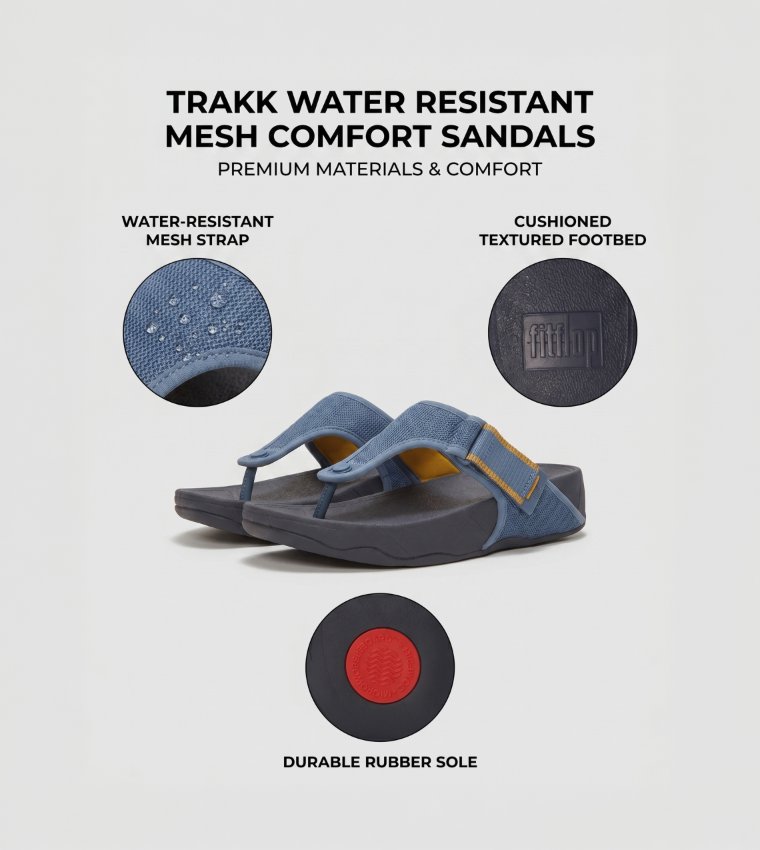 TRAKK Water Resistant Mesh Comfort Sandals