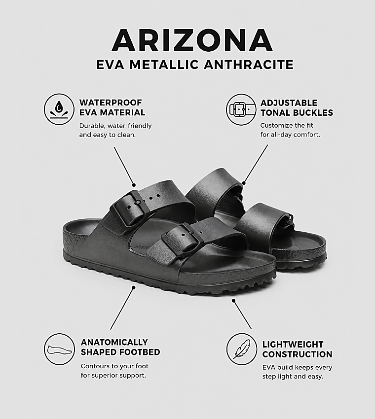 ARIZONA EVA METALLIC ANTHRACITE