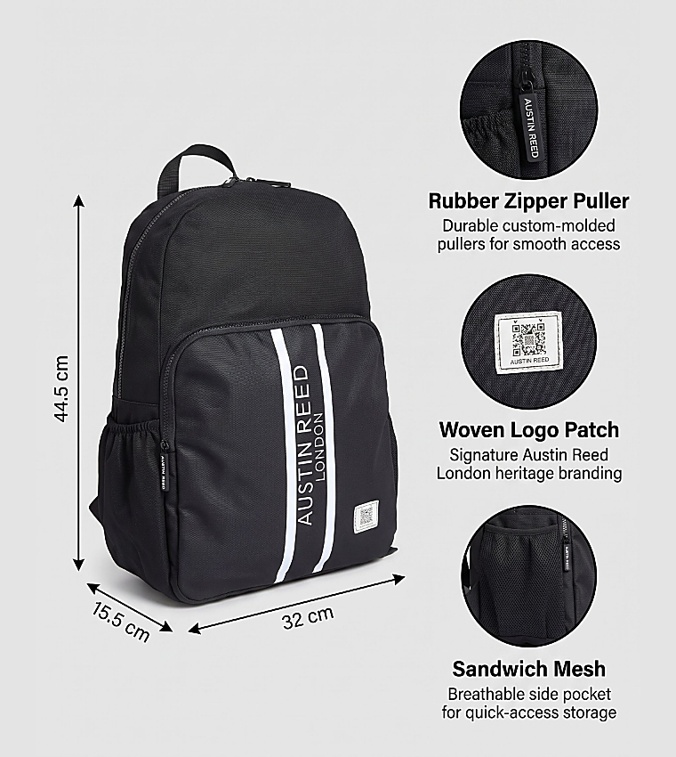 Austin Reed  Backpack Set - Black Backpack Set