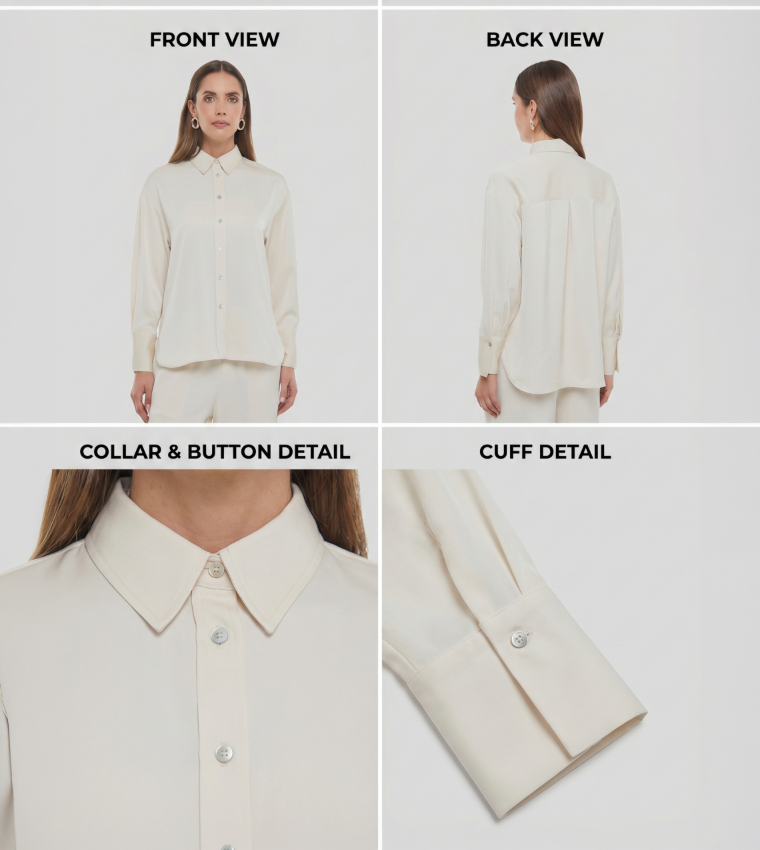 Solid Long Sleeves Shirt