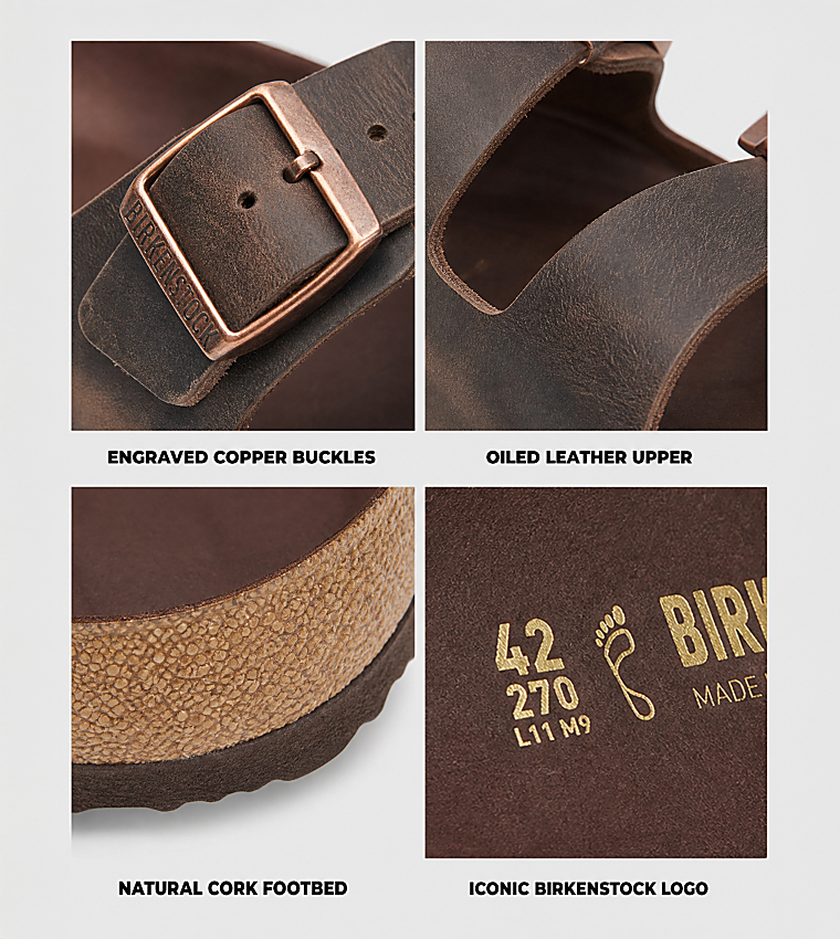 Birkenstock  Casual Sandals - Brown Casual Sandals