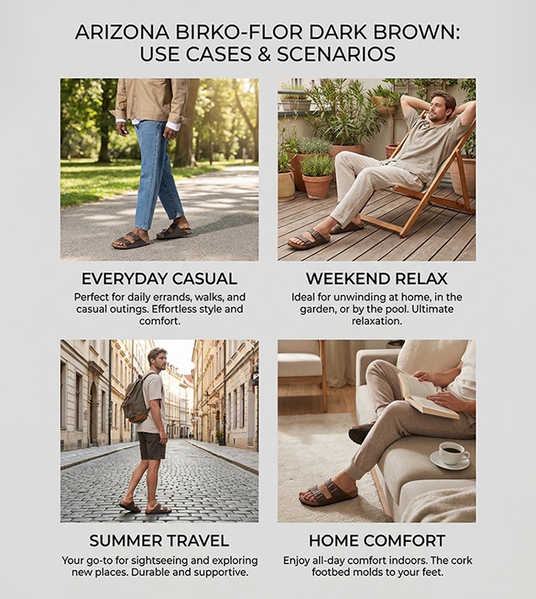 Arizona Birko-Flor Dark Brown