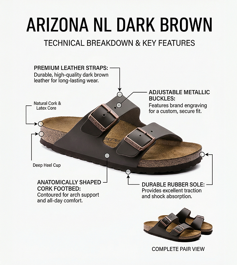 Arizona NL Dark Brown