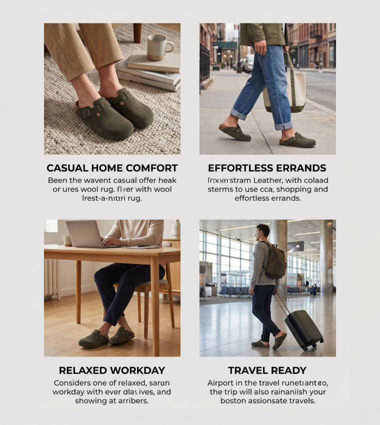 Boston Suede Leather Thyme