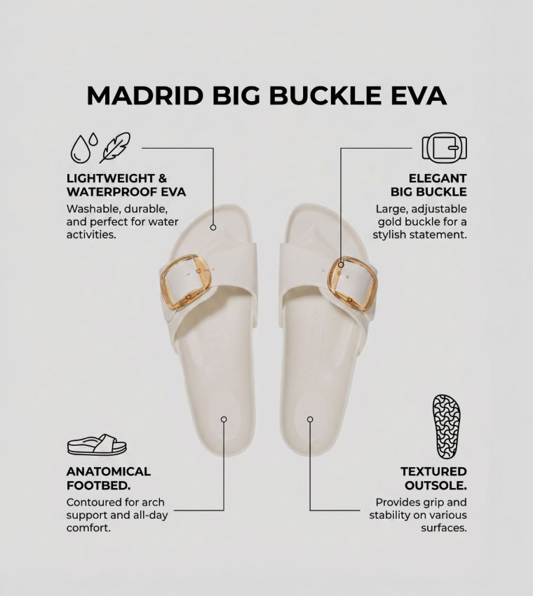 MADRID Eggshell - Narrow Fit