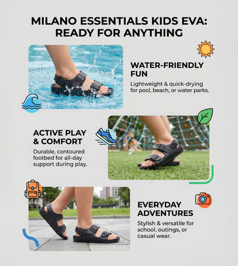 Milano Kids Eva Sandals