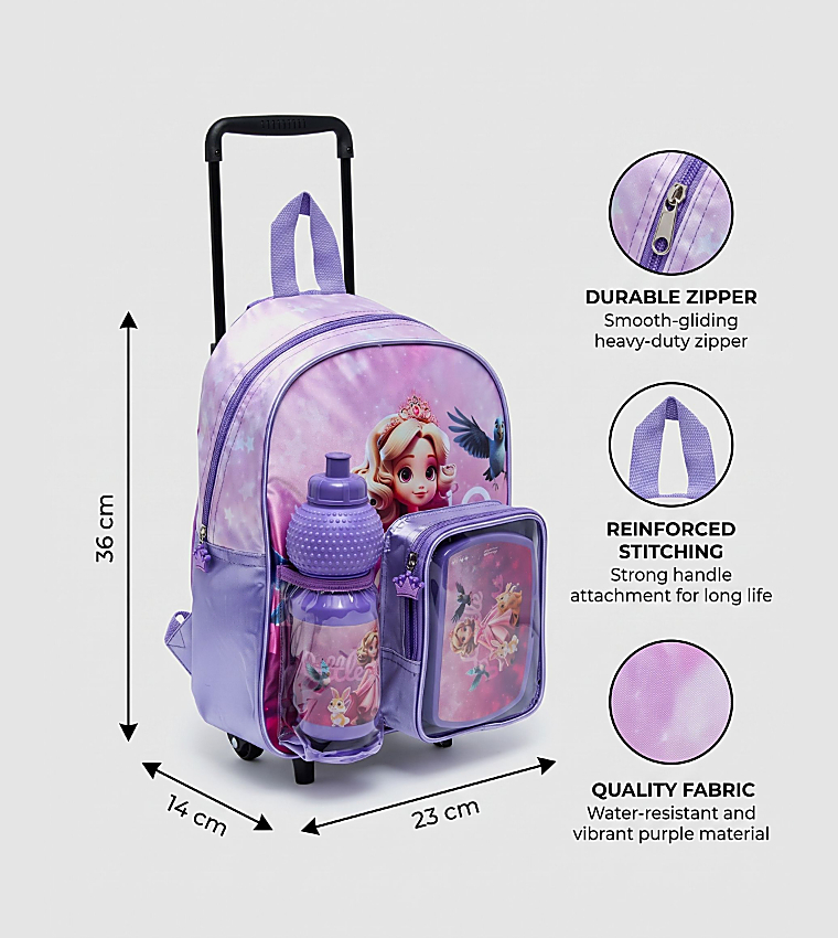 BABIES & MORE  Trolley Backpack Set - Multi Trolley Backpack Set