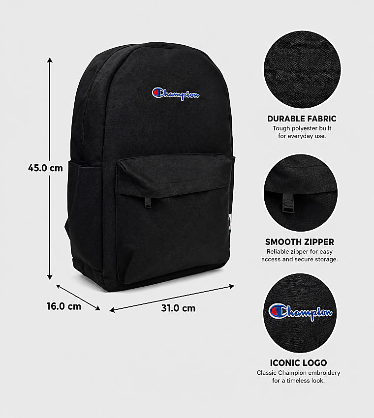Champion  Backpacks - BLACK Backpacks