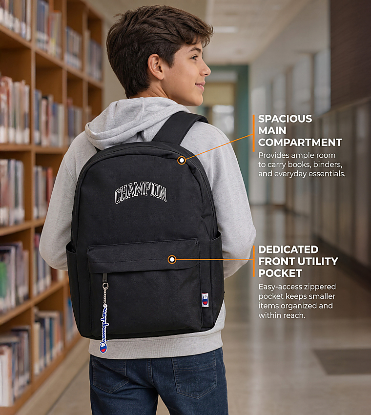 Champion  Backpacks - BLACK Backpacks