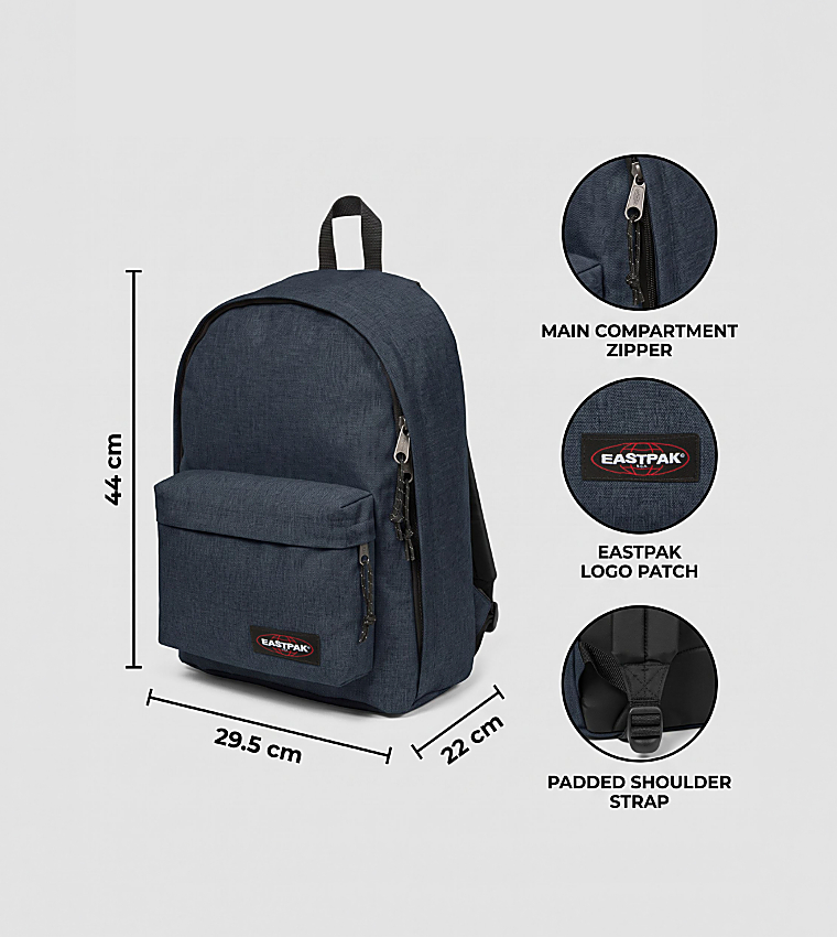 Textured Zip Around Backpack
